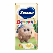 Платочки носовые "Земма/Зева" 1шт 3сл. Детские