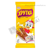 Шоколад "Хрутка" молочный с молочной начинкой 82г